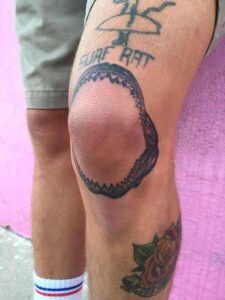 Knee Cap Tattoo